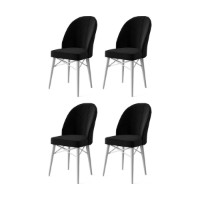 Set scaune Hanah Home Ritim Black White