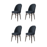 Set scaune Hanah Home Ritim Anthracite Brown