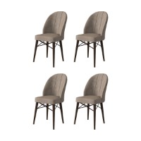 Set scaune Hanah Home Ritim Cappuccino Brown