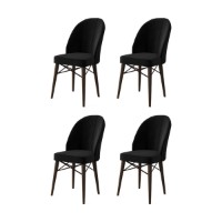 Set scaune Hanah Home Ritim Black Brown