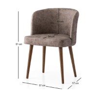 Set scaune Hanah Home Zen 4236 V4 imaginea #4 — magazin online Desire.md