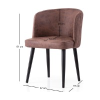Set scaune Hanah Home Zen 4207 V4 imaginea #4 — magazin online Desire.md