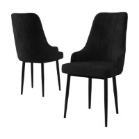 Set scaune Hanah Home Trex Black imaginea #2 — magazin online Desire.md