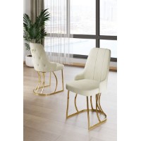 Set scaune Hanah Home Puva Cream Gold