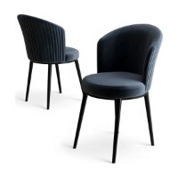 Set scaune Hanah Home Risa Anthracite Black imaginea #2 — magazin online Desire.md
