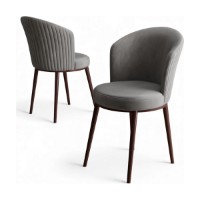 Set scaune Hanah Home Risa Grey Brown imaginea #2 — magazin online Desire.md