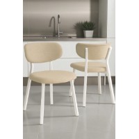 Set scaune Hanah Home Toldy Cream White