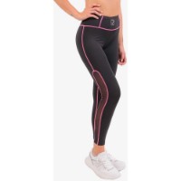 Женские леггинсы Givova Fitness Moon Black/Fucsia, s.S