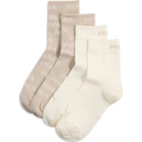 Женские носки Puma Shine Swirl Short Sock 2P Silver Fog/Warm White, s.39-42
