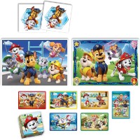 Puzzle Clementoni 4in1 Paw Patrol (18291)  imaginea #2 — magazin online Desire.md