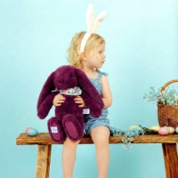 Jucărie de pluș Doudou Bunny Plum 35cm (DC 4705) imaginea #3 — magazin online Desire.md