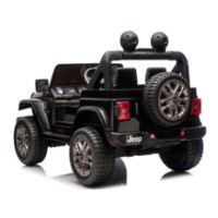 Mașinuța electrica Dake Jeep Wrangler Rubicon Black (JWR556/1) imaginea #3 — magazin online Desire.md