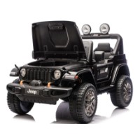 Mașinuța electrica Dake Jeep Wrangler Rubicon Black (JWR556/1) imaginea #6 — magazin online Desire.md