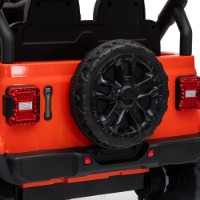 Mașinuța electrica Dake Jeep Wrangler Rubicon Orange (JWR558/1) imaginea #7 — magazin online Desire.md