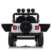 Mașinuța electrica Dake Jeep Wrangler Rubicon White (JWR558/3) imaginea #5 — magazin online Desire.md
