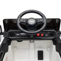 Mașinuța electrica Dake Jeep Wrangler Rubicon White (JWR558/3) imaginea #2 — magazin online Desire.md