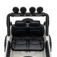 Mașinuța electrica Dake Jeep Wrangler Rubicon White (JWR558/3) imaginea #3 — magazin online Desire.md