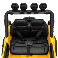 Mașinuța electrica Dake Jeep Wrangler Rubicon Yellow (JWR558/5) imaginea #9 — magazin online Desire.md