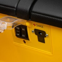 Mașinuța electrica Dake Jeep Wrangler Rubicon Yellow (JWR558/5) imaginea #2 — magazin online Desire.md