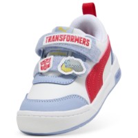 Adidași pentru copii Puma x Transformers Multiflex 2 Puma White/For All Time Red/Chambray Blue, s.22 imaginea #5 — magazin online Desire.md