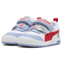 Adidași pentru copii Puma x Transformers Multiflex 2 Puma White/For All Time Red/Chambray Blue, s.23