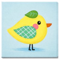 Tablou pe numere Art Gallery Premium Yellow Bird (B088)