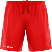 Pantaloni scurți pentru copii Givova Capo Interlock Red, s.4XS (P018-0012)