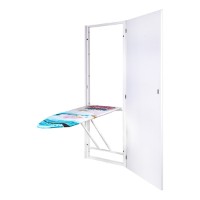 Masă de călcat încorporată Art Flame White 145x49x8 cm