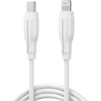 Cablu USB Bavin Type-C to Lightning TPE 1m White (CB385TL)