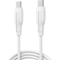 Cablu USB Bavin Type-C to Type-C TPE 1m White (CB385TT)