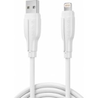 Cablu USB Bavin USB to Lightning TPE 1m White (CB385L)