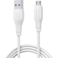 Cablu USB Bavin USB to Micro-USB TPE 1m White (CB385MI)