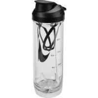 Бутылка для воды Nike TR Recharge Shaker Bottle 2.0 Clear/Black фото №2 — интернет-магазин Desire.md