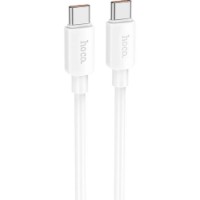 Cablu USB Hoco X96 Hyper 100W Type-C to Type-C White