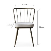 Set scaune Hanah Home Yildiz 985 V2 imaginea #7 — magazin online Desire.md