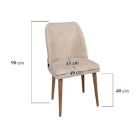 Set scaune Hanah Home Nova 071 V2 imaginea #8 — magazin online Desire.md