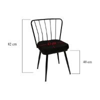 Set scaune Hanah Home Yildiz 943 V2 imaginea #6 — magazin online Desire.md