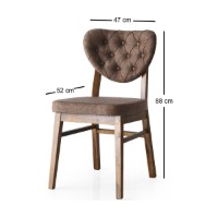Set scaune Hanah Home Elma 766 imaginea #3 — magazin online Desire.md