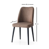 Set scaune Hanah Home Luna 673 imaginea #3 — magazin online Desire.md