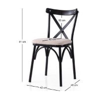 Set scaune Hanah Home Ekol 285 V2 imaginea #4 — magazin online Desire.md
