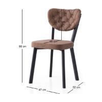 Set scaune Hanah Home Enzo 815 V2 imaginea #4 — magazin online Desire.md