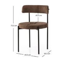 Set scaune Hanah Home Gini 4019 V2 imaginea #4 — magazin online Desire.md