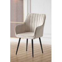 Set scaune Hanah Home Nova Cream Black
