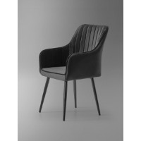 Set scaune Hanah Home Nova Black imaginea #2 — magazin online Desire.md