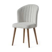Set scaune Hanah Home Rubi Cream Walnut imaginea #2 — magazin online Desire.md