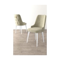 Set scaune Hanah Home Newa Cream White