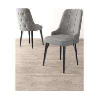 Set scaune Hanah Home Newa Grey Black