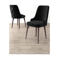 Set scaune Hanah Home Newa Black Brown