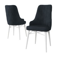 Set scaune Hanah Home Neta Anthracite White imaginea #2 — magazin online Desire.md