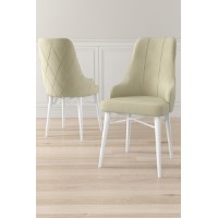 Set scaune Hanah Home Neta Cream White